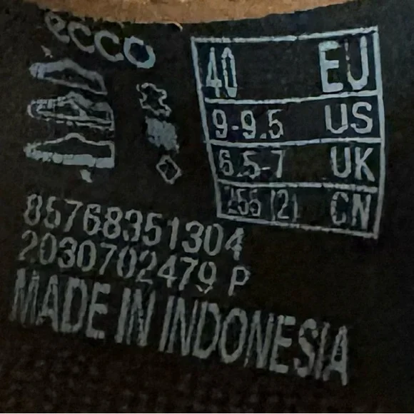 Ecco | Soft 7 Suede Shoes - Cream Tan ; Womens 9.5 - Picture 8 of 8